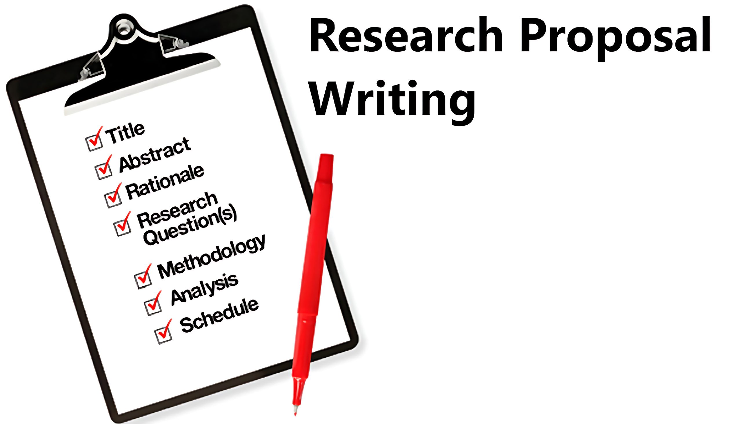 writing research proposal sample
